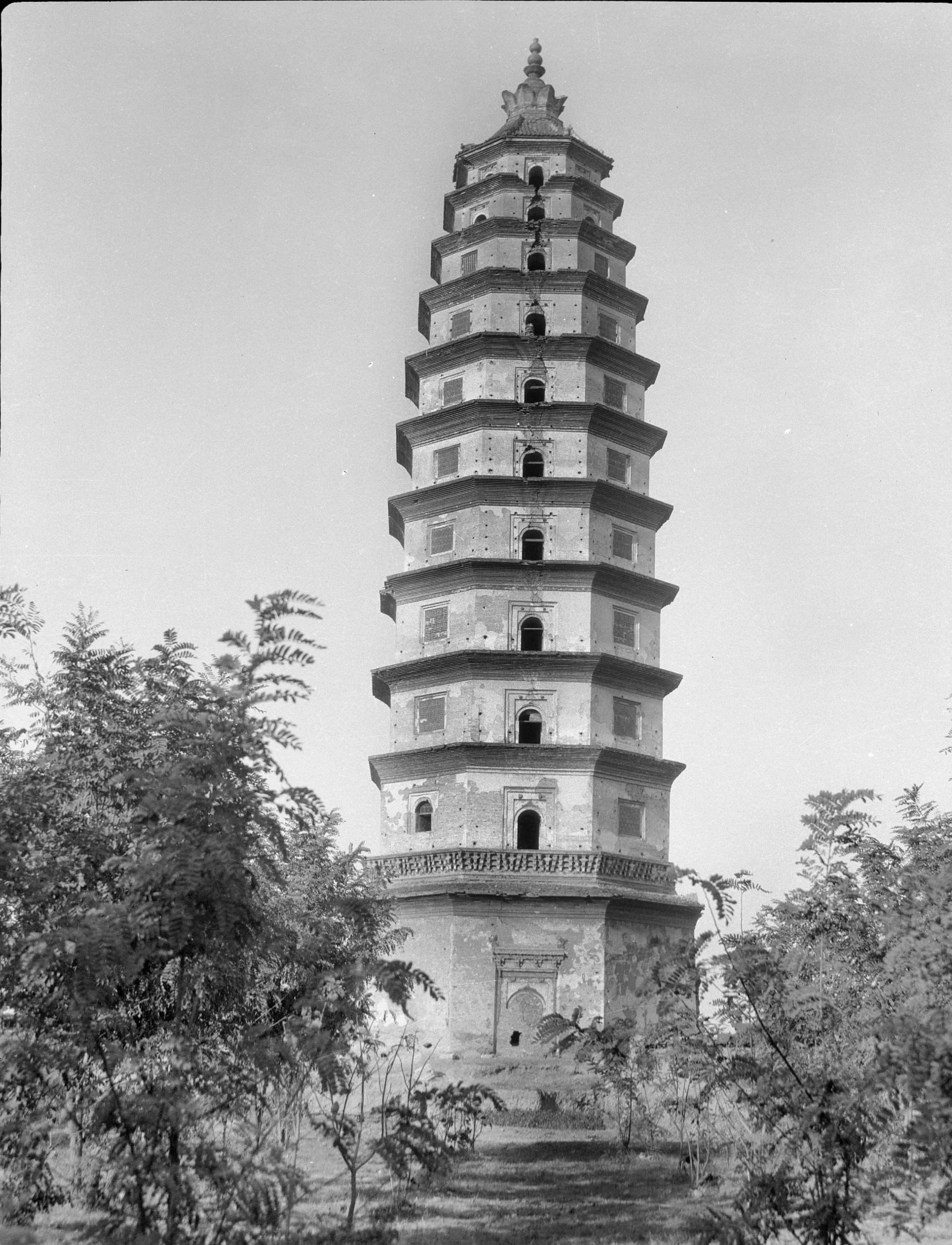 定县开元寺塔（料敌塔） - dingxian kaiyuansi old 01