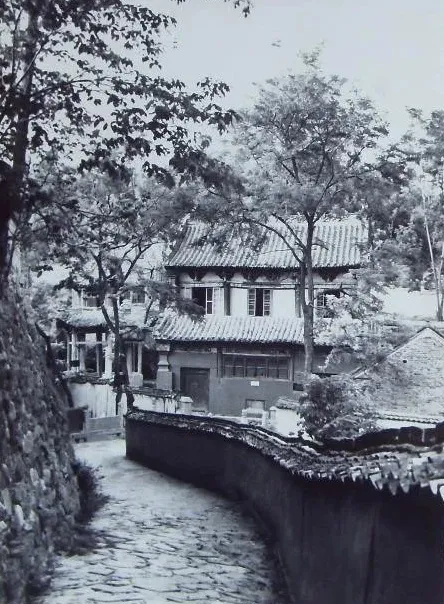 约1979年风穴寺观音阁，戚大林摄