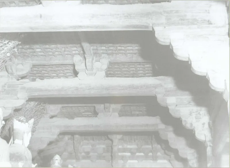 梁思成等摄《中国古建筑图典》整理本:佛光寺大殿平闇