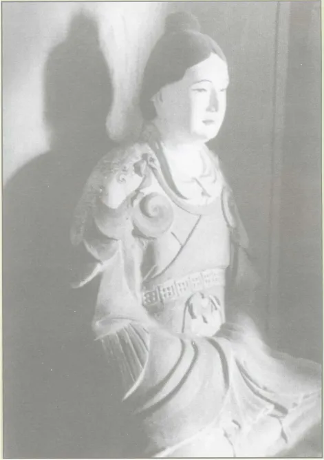 梁思成等摄《中国古建筑图典》整理本:佛光寺女弟子宁公遇像