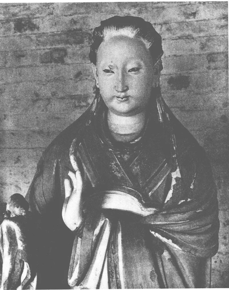 1962年府城玉皇庙二十八宿之虚日鼠塑像