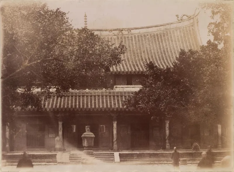 1891年泉州开元寺大殿旧影