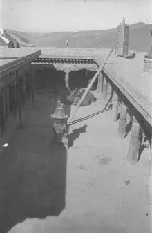 塔尔寺 - taersi old 1936 courtyard