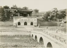 须弥福寿之庙 - xumifushouzhimiao old 02 gate bridge